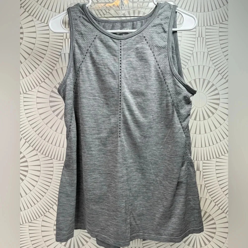 Athleta Foothill Heather Tank Tank Grey‎ Heather Size Medium